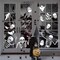Halloween Window Clings Decor for Halloween Decorations, Double Side Halloween Window Stickers Removable Glass Decals for Halloween Party Decorations Indoor